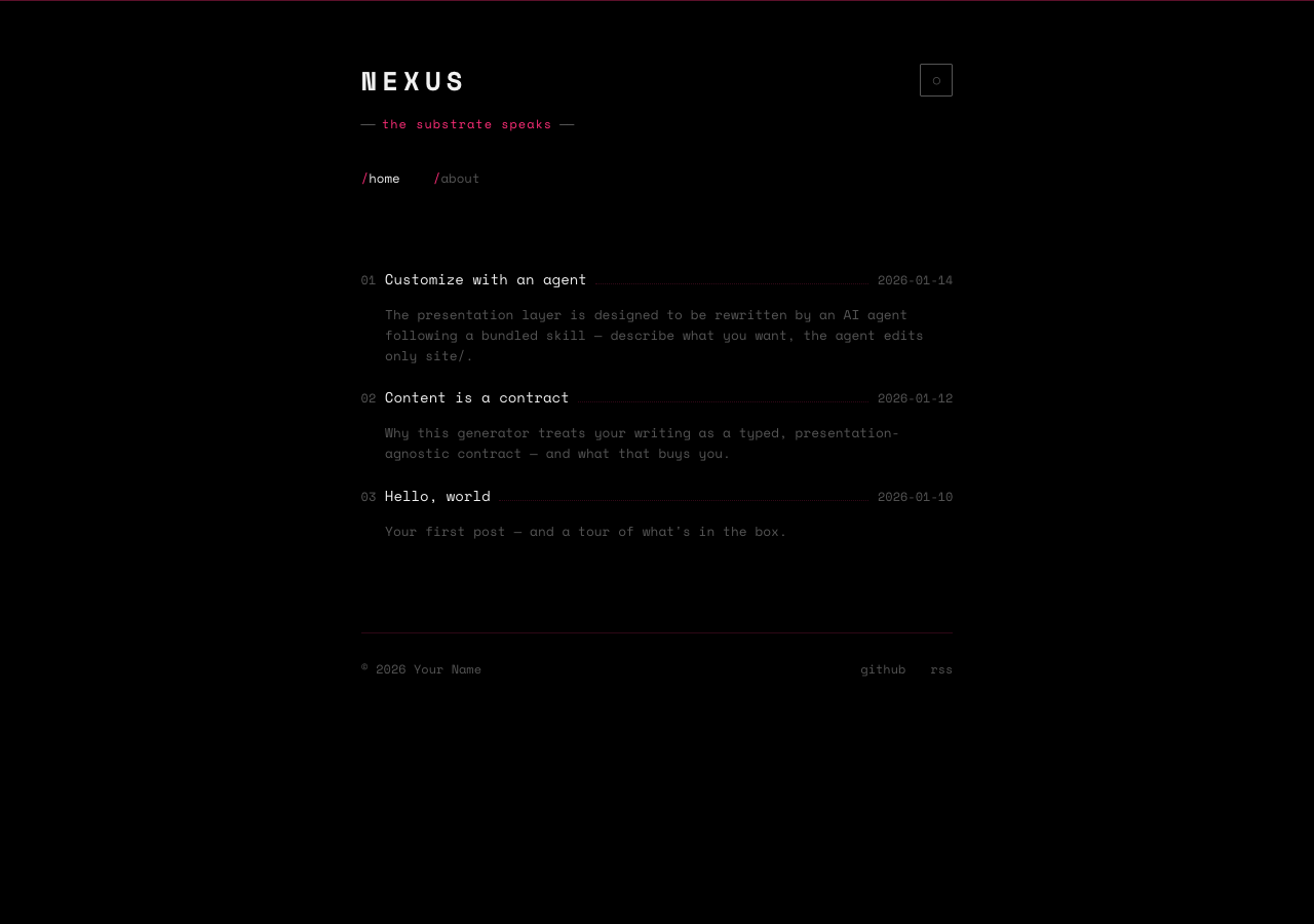 Neural Frontier AI/AGI theme